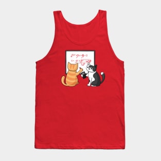 Mathematician Cats Tank Top